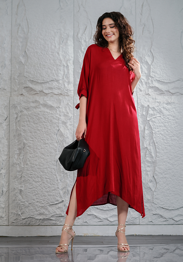 MARINA LONG DUNE DRESS